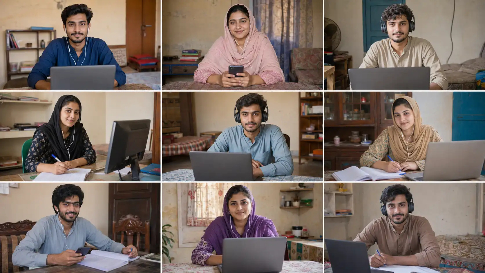 Pakistani learners building spoken English confidence