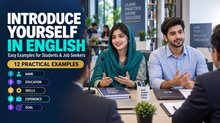 Self Introduction in English: Easy Examples for Students and Job Seekers